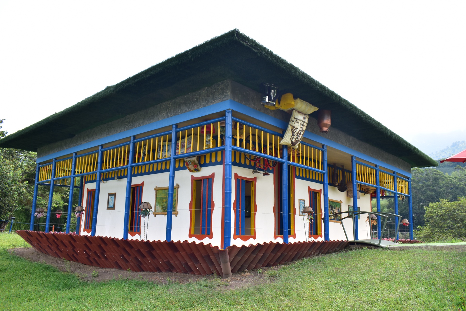 Escenario fotográfico de La Casa Patas Arriba